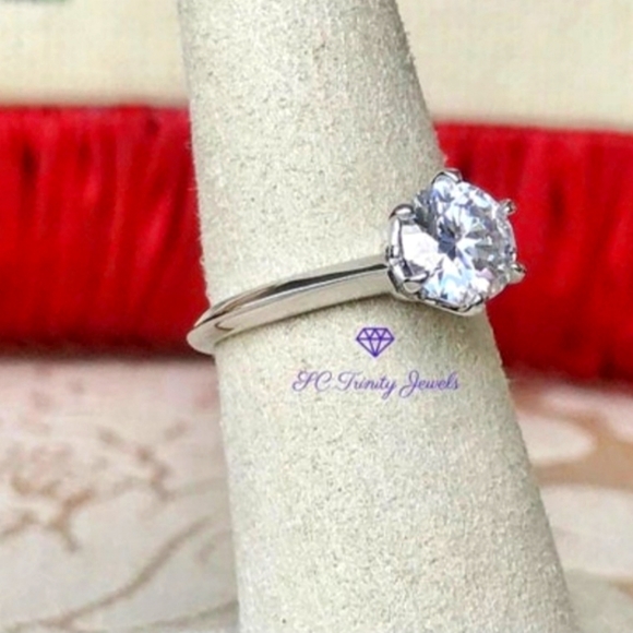 1.5 Carat Moissanite Ring - Picture 6 of 9